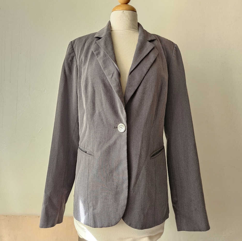 Atelier Gray Soft Blazer Size 8